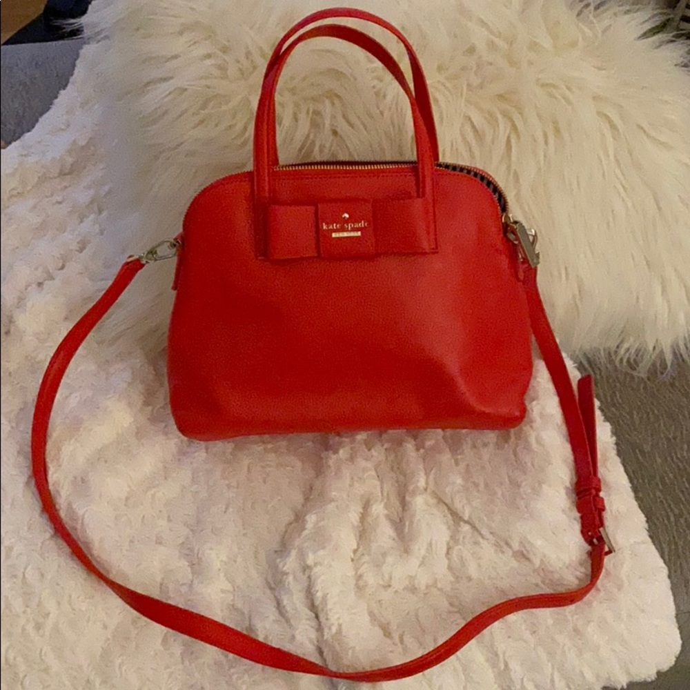Kate Spade Red Bow Bag